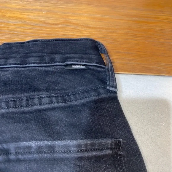 Black Mother Denim Jeans - Picture 4 of 13